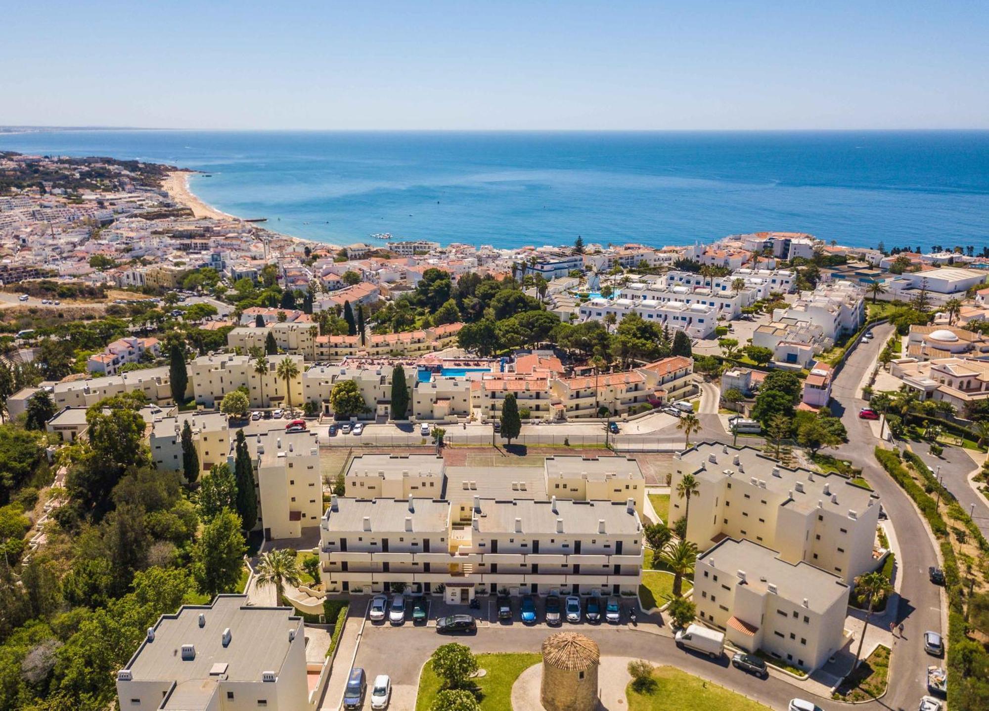 White T1 - Ocean View Apartment Albufeira Exterior photo
