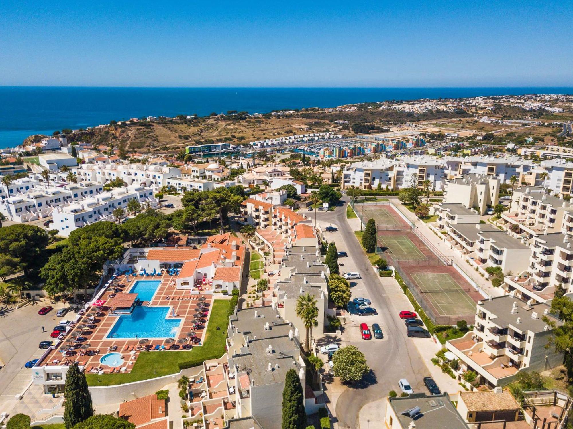 White T1 - Ocean View Apartment Albufeira Exterior photo